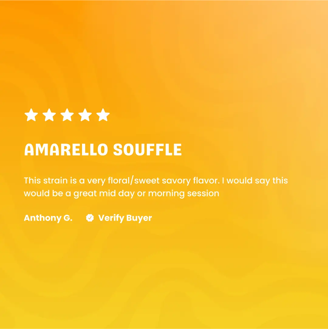 AmarelloSouffleLiveResinTHCaDiamonds_Rating